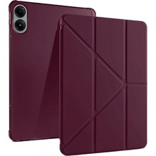 Senson Xiaomi Redmi Pad Pro 12.1 Kılıf Kalemlikli Mars Tablet Kılıfı - Mürdüm