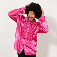 Senson Siyah Renk Kıvırcık Afro Bonus Peruk