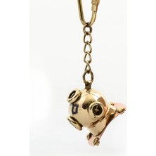 Senson Pirinç Dalgıç Başlığı Anahtarlık 2099C