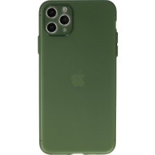 Senson Apple Iphone 11 Pro Max Kılıf Puma Silikon - Yeşil