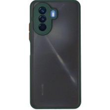 Senson Huawei Nova Y70 Kılıf Montreal Silikon Kapak - Yeşil