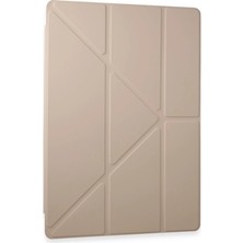 Senson Samsung Galaxy X910 Tab S9 Ultra 14.6 Kılıf Kalemlikli Mars Tablet Kılıfı - Rose Gold