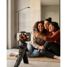 Mercansa Mini Telefon Tripodu Ayarlanabilir Telefon Standı Vlog ve Fotoğraf Çekim Aparatı
