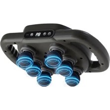 Senson 9 Kademeli Şarjlı Titreșimli Masaj Tabancası 6 Başlıklı / 25W 1800 Mah