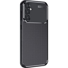 Senson Samsung Galaxy A16 5g Kılıf Auto Focus Karbon Kapak - Siyah