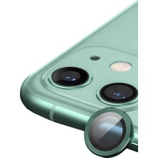 Senson Apple Iphone 12 Mini Raze Metal Kamera Lens - Yeşil