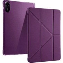 Senson Xiaomi Redmi Pad 2 Kalemlikli Mars Tablet Kılıfı - Mürdüm