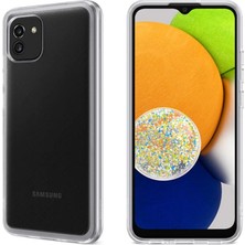 Senson Samsung Galaxy A03 Kılıf Lüx Şeffaf Silikon