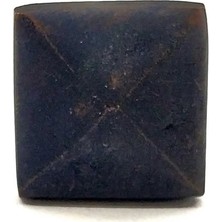 Senson Antika Tarz Dekoratif Pirinç Piramit Kabara - 21 Mm, Oksit