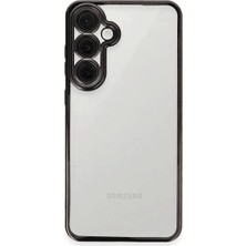 Senson Samsung Galaxy S24 Fe Kılıf Razer Lensli Silikon - Siyah