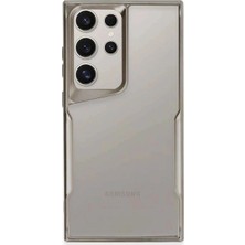 Senson Samsung Galaxy S25 Ultra Kılıf Boyi Silikon Kapak - Titan Gri