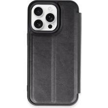 Senson Apple Iphone 14 Pro Max Kılıf Flip Cover - Siyah