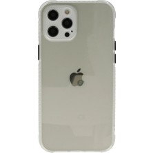Senson Apple Iphone 12 Pro Kılıf Miami Şeffaf Silikon - Şeffaf