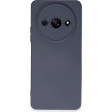 Senson Xiaomi Redmi A3 4g Kılıf Nano Içi Kadife Silikon - Gri