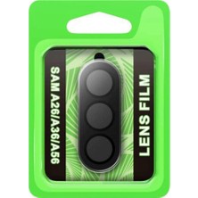 Senson Samsung Galaxy A26 Raze Metal Kamera Lens - Siyah