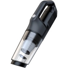 Senson VC006 50W 4000 Mah Bataryalı Kablosuz Çok Fonksiyonlu Araç Süpürge - Siyah