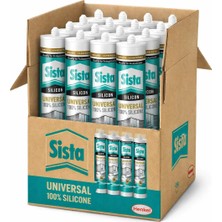 Henkel Sista Universal %100 Silikon Kahverengi 310 ml 20'li Koli