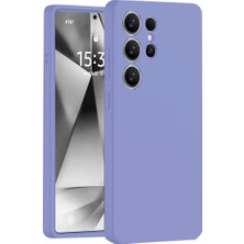 Senson Samsung Galaxy S25 Ultra Kılıf Nano Içi Kadife Silikon - Lila