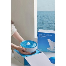 Senson Z5 Arktik Okyanus Temalı Bt Kablosuz Hoparlör - Mavi