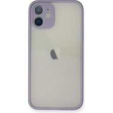 Senson Apple Iphone 11 Pro Max Kılıf Montreal Silikon Kapak - Mor