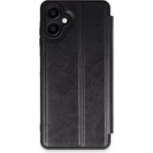 Senson Samsung Galaxy A07 4g Flip Cover - Siyah