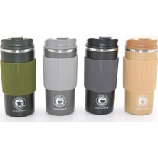 Senson 500ML Paslanmaz Çelik Termos Mug - Sızdırmaz Kapaklı Çift Katmanlı Termos ALK3133