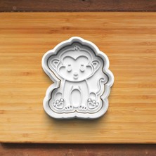 Hobist Sevimli Yavru Maymun M01 Kurabiye ve Şeker Hamuru Kalıbı
