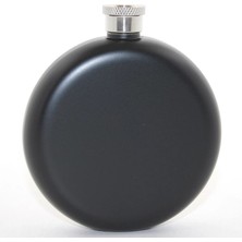 Senson Paslanmaz Çelik Yuvarlak 5 Oz Tekli Matara ALK2678