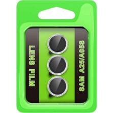 Senson Samsung Galaxy A25 5g Raze Metal Kamera Lens - Gümüş