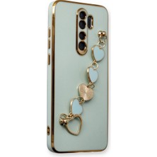 Senson Xiaomi Redmi Note 8 Pro Kılıf Esila Silikon - Su Yeşili