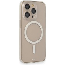 Senson Apple Iphone 14 Pro Kılıf Grand Magneticsafe Kapak - Şeffaf