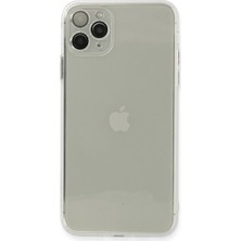 Senson Apple Iphone 11 Pro Max Kılıf Fly Lens Silikon - Şeffaf
