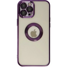 Senson Apple Iphone 12 Pro Kılıf Slot Silikon - Mor