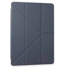 Senson Samsung Galaxy Tab A9 Plus Kılıf Kalemlikli Mars Tablet Kılıfı - Lavender