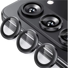 Senson Samsung Galaxy Z Fold 5 Valdez Metal Kamera Lens - Siyah