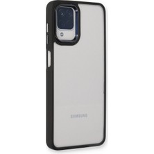 Senson Samsung Galaxy A22 Kılıf Dora Kapak - Siyah