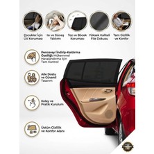 Ankaflex Exp 2 Adet Araba Gölgelik Araç Yan Cam Güneşlik Oto Perde Güneşliği Anne Bebek Çocuk Arka Cam Emzirme Örtüsü