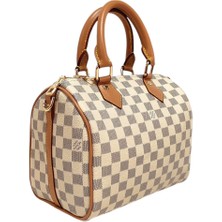 Valens Çanta Valens Deri Dama Baskı Orta Boy El Çantası