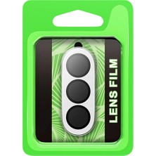 Senson Samsung Galaxy A17 Raze Metal Kamera Lens - Gümüş