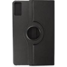 Senson Xiaomi Redmi Pad Se Kılıf 360 Tablet Deri Kılıf - Siyah