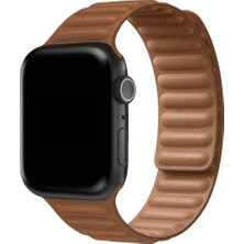 Senson Apple Watch 38MM Loop Kordon (Saat Değildir) - Kahverengi