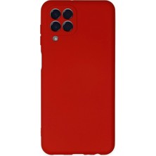 Senson Samsung Galaxy M33 Kılıf Nano Içi Kadife Silikon - Kırmızı