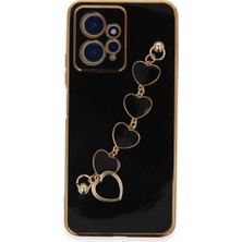 Senson Xiaomi Redmi Note 12 4g Kılıf Esila Silikon - Siyah