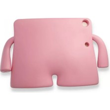 Pileli Store Newface iPad 2022 10.9 (10.nesil) Kılıf Karakter Tablet Silikon - Açık Pembe