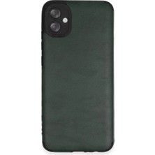 Senson Samsung Galaxy A04E Kılıf Loop Deri Silikon - Yeşil