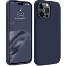 Senson Apple Iphone 15 Pro Kılıf First Silikon - Lacivert