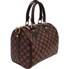 Valens Çanta Valens Deri Dama Baskı Orta Boy El Çantası