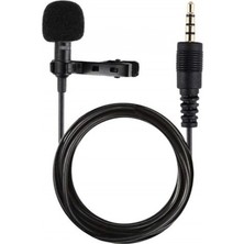 Senson 3.5mm Jak 1.5 Metre Double Mikrofon - Siyah