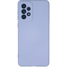 Senson Samsung Galaxy A23 4g Kılıf Nano Içi Kadife Silikon - Lila