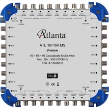 Atlanta 10/16 10x16 Santral Merkezi Sistem Multiswitch ( Geçişli Kaskatlı )